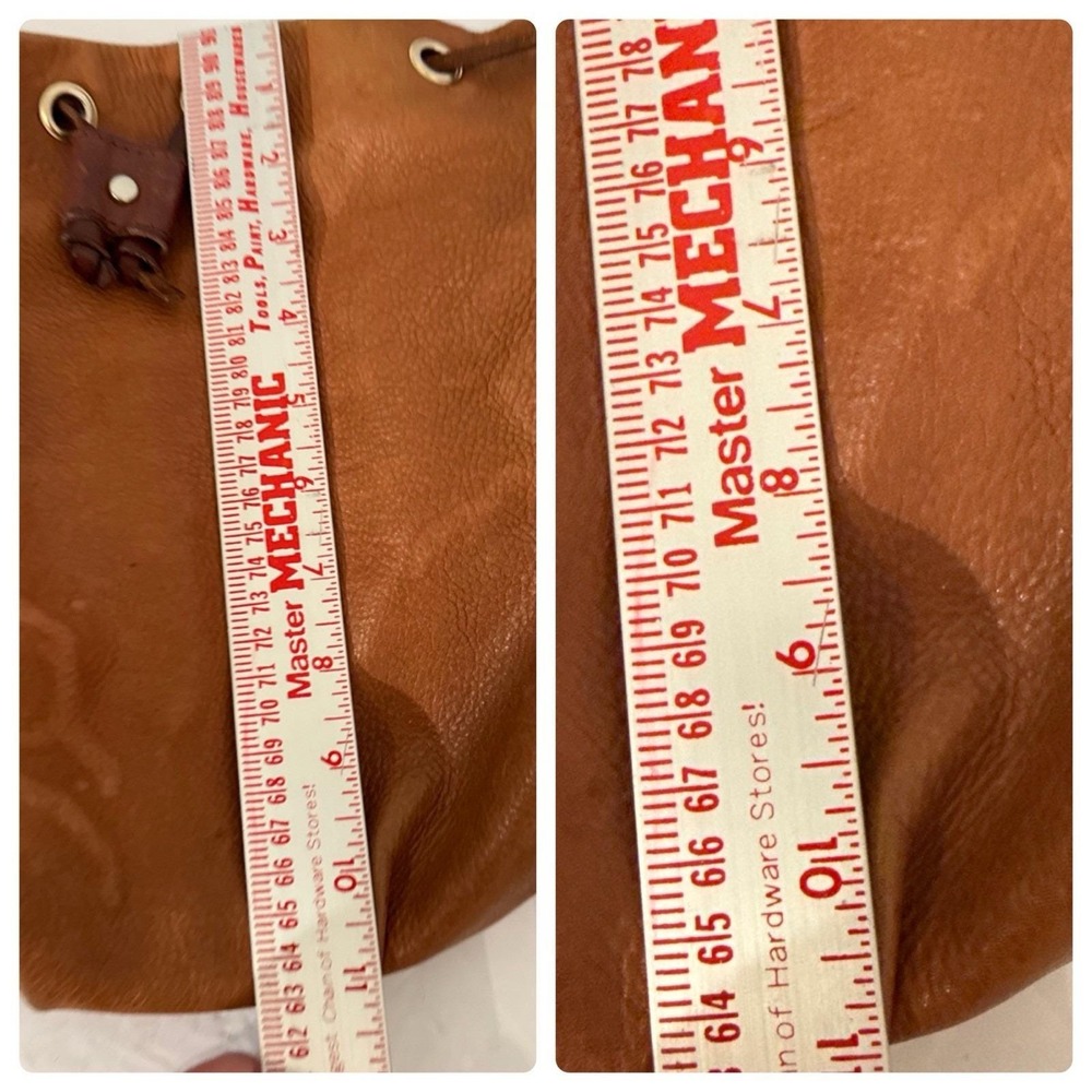 Manolo Blahnik Brown Leather Hobo Bag - Picture 14 of 16